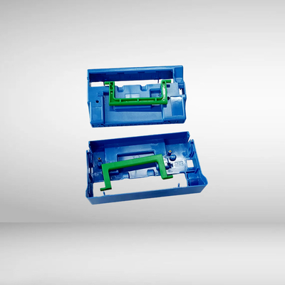 ATM-Bank-Ersatzteile NCR Recycler, GBRU/GBRU2, NCR Recycler-Kassette schmal (Blau/Grüner Griff) (KD02155-D363) PN: 009-0029490 Geldscheinkassette Einzahlungsart A Blaue Front Grüner Griff